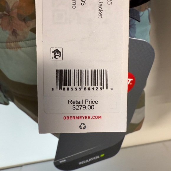 Obermeyer Tuscany II jacket vintage camo women’s size 4 - Picture 6 of 6